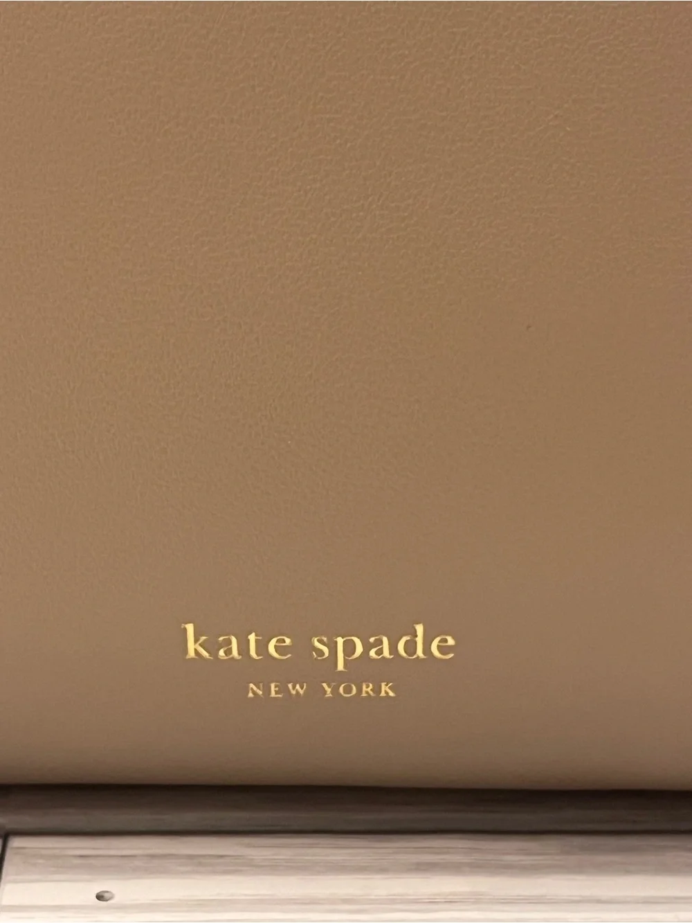 Kate Spade Gracie Mini Leather Satchel Crossbody Bag ~NWT~ Taupe